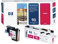 HP 90 - Magenta - Printhead and Cleaner