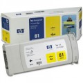 HP 81 - Ink Cartridge - Yellow Dye 680ml