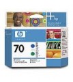 HP 70 - Printhead - 1 x Blue,Green